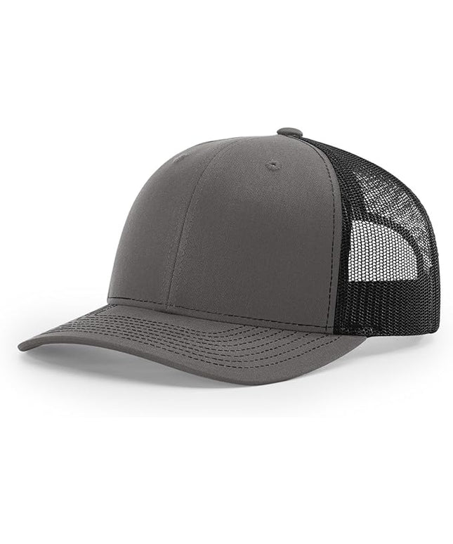 Richardson 112 Classic Six-Panel Adjustable Snapback Trucker Cap | Bulk Packs Available