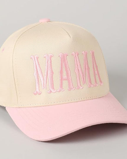 MIRMARU Two-Tone Vintage Canvas Trucker Hats for Men & Women, Adjustable Size Baseball Caps with Trendy Embroidered Design