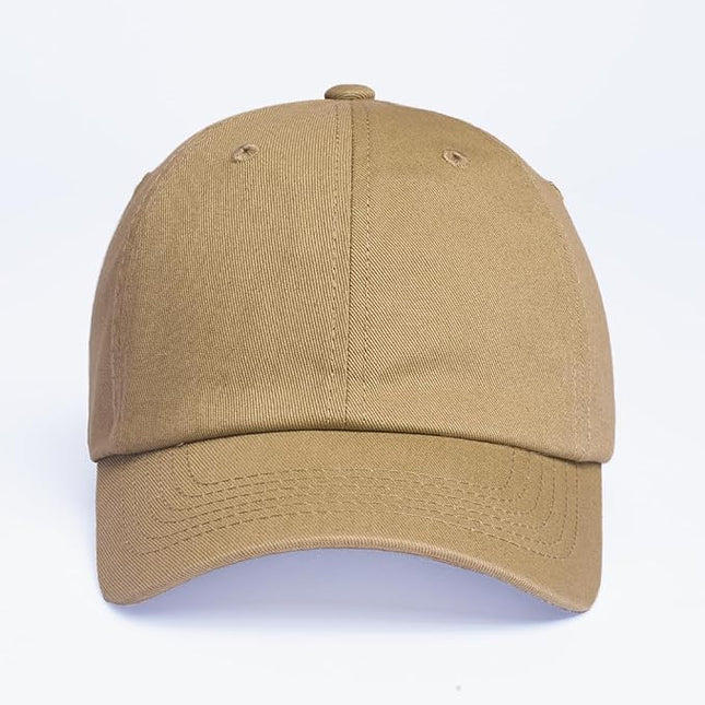 E BY ELIDAN Classic Dad Hat Cotton, Low-Profile Plain Baseball Cap, Adjustable, Breathable and Packable