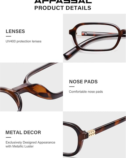 Retro Rectangular Sunglasses for Women Vintage Fashion Trendy Funny Small 90s Square Sunnies 2025 AP3698