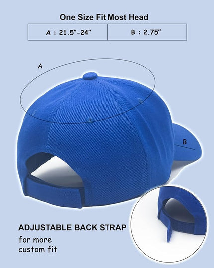Utmost Structured Baseball Cap with Adjustable Closure - Performance Hat for Outdoor Activities