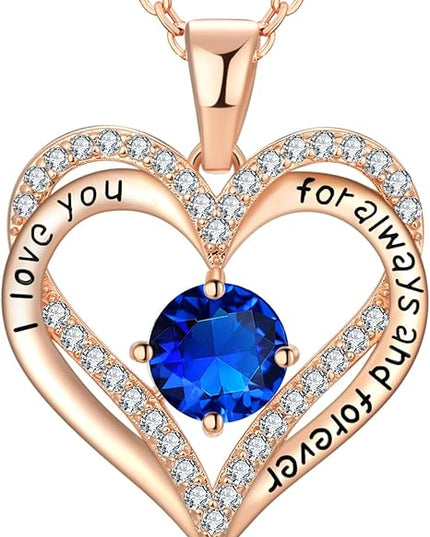 18K Rose Gold Necklaces for Women Birthday Gifts for Women Jewelry for Women Birthday Gifts for Wife Girlfriend Daughter Wife Birthday Gifts for Anniversary Mothers Day Christmas Valentines Gifts
