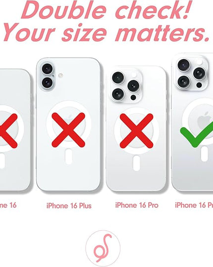 Sonix x Sanrio Case for iPhone 16 Pro Max | Compatible with MagSafe | 10ft Drop Tested | Hello Kitty and Friends Stickers