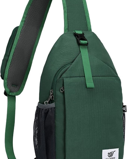 SKYSPER Sling Bag RFID Cross Body Bag Recycled Crossbody Backpack Travel Daypack