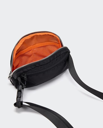Pander Unisex Belt Bag Fanny Pack for Women with Adjustable Strap, Small Waist Pouch for Workout Running Traveling Hiking