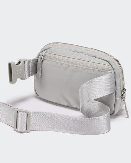 Pander Unisex Belt Bag Fanny Pack for Women with Adjustable Strap, Small Waist Pouch for Workout Running Traveling Hiking