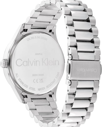 Calvin Klein Women's CK Iconic - 35mm 2H Quartz Watch - Stainless Steel Mesh Bracelet - Water Resistance 30 Meters – Premium Fashion Timepiece for Everyday Style - Gift for Her