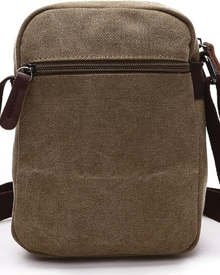Collsants Mini Crossbody Bags for Women and Men - Small Purses and Handbags - Travel Bag - Canvas Shoulder Purse