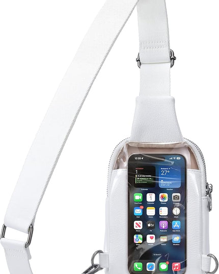 INICAT Sling Bag for Women Touchscreen Small Crossbody Cell Phone Purse Fanny Pack