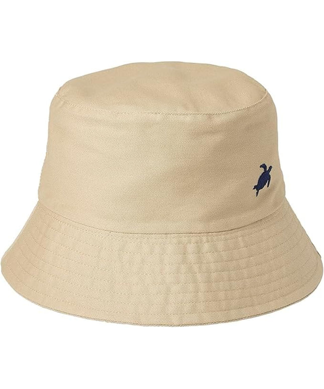 Buoy Up - Bucket Hat, Adjustable Cap with Buckle Closure - Eco-Friendly Organic Cotton for Men and Women (Beige)