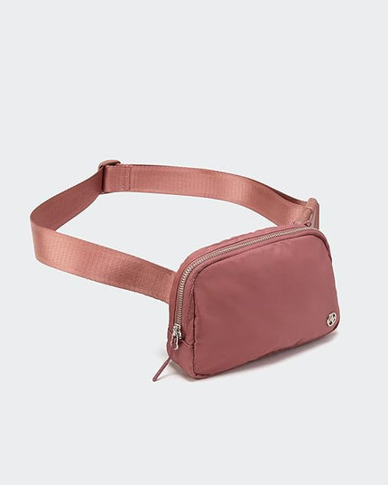Pander Unisex Belt Bag Fanny Pack for Women with Adjustable Strap, Small Waist Pouch for Workout Running Traveling Hiking
