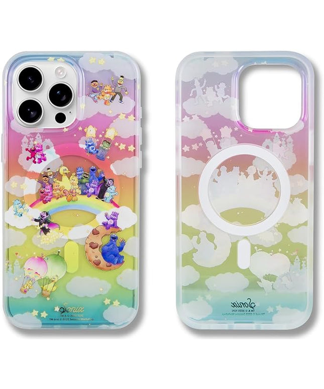 Sonix Protective Cases for iPhone 15 Pro Max | Compatible with MagSafe | 10ft Drop Tested | Care Bears x Sesame Street
