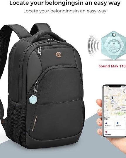 Swissdigital Design Business Laptop Backpack, College Laptops Backpack with USB Charging Port for Men and Women Fits 16 Inch Notebook, Black-Finder Color Random | SD1670BT013-01