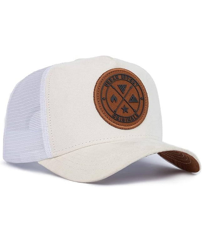 Urban Effort Mesh Back Cap - for Men and Women Baseball Hat 5-Panel Trucker Hat - Great Snapback Closure for Hunting & Hiking