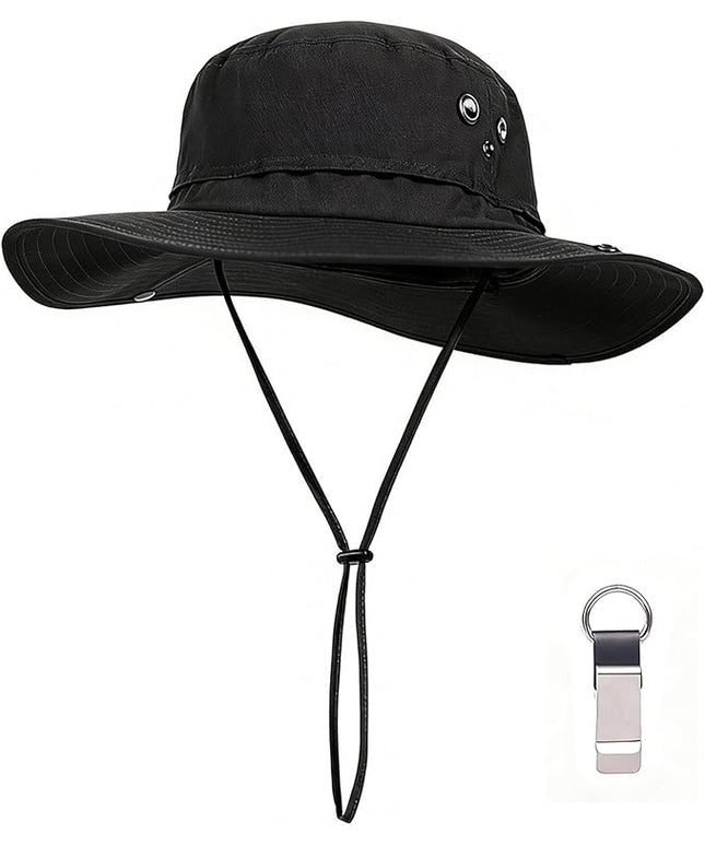 PLCWSCFV Plus Size XL XXL Sun Hats for Men Bucket Boonie UV Protection UPF50+ Waterproof Wide Brim Foldable Fishing Beach