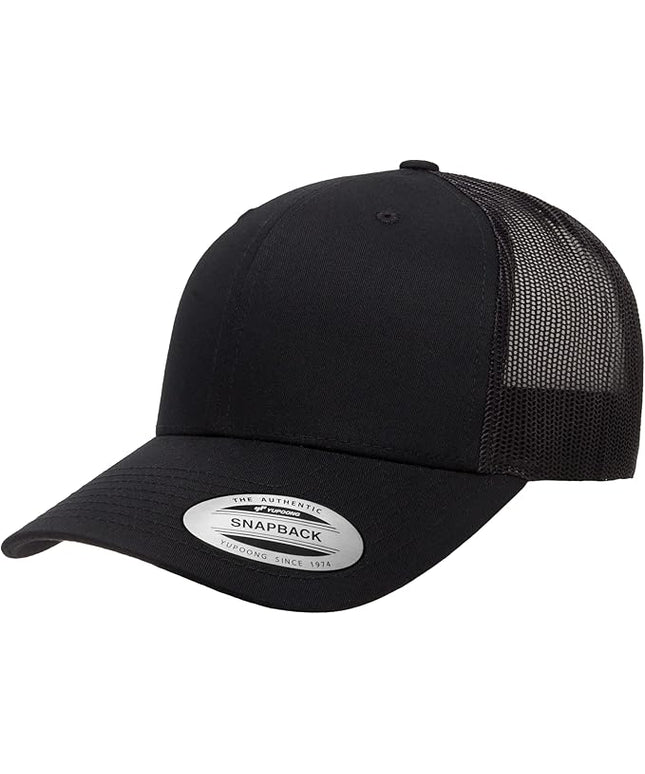 Yupoong Classic Premium Mesh 6 Panel Retro Trucker Cap | Mid Profile Snapback | OSFA | Bulk Pack Available
