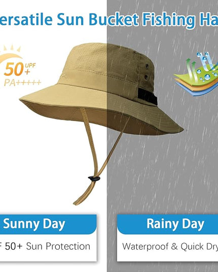 Cooling Sun Bucket Hat for Men Women Fishing Beach Safari Hats for Golf Hiking Hunting Outdoor UPF 50+