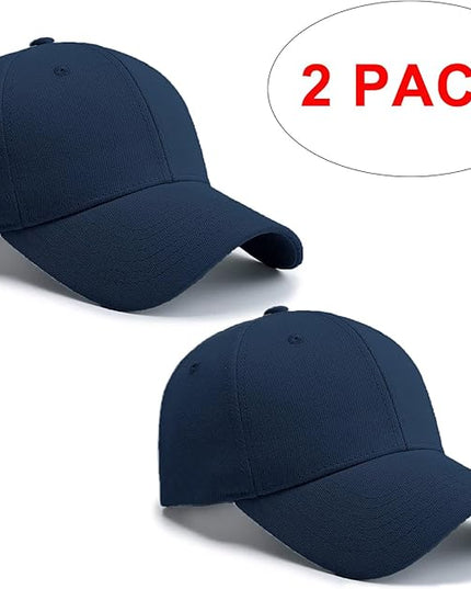 PFFY 2 Packs Baseball Cap Golf Dad Hat for Men and Women