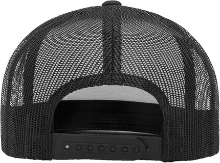 Yupoong 5-Panel YP Classic Trucker Cap | High Profile Flat Visor Snapback | OSFM | Bulk Packs Available