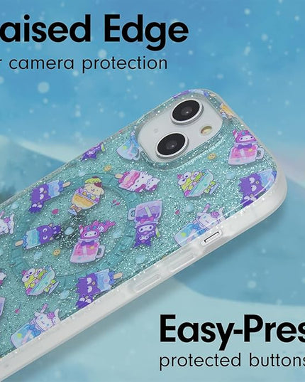 Sonix x Sanrio Protective Phone Case for iPhone 15, 14, 13 | Compatible with Magsafe | 10ft Drop Tested | HK & Friends Frozen Treats