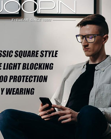 Joopin Square Sunglasses Polarized UV Protection Trendy Designer Sun Glasses Men Women