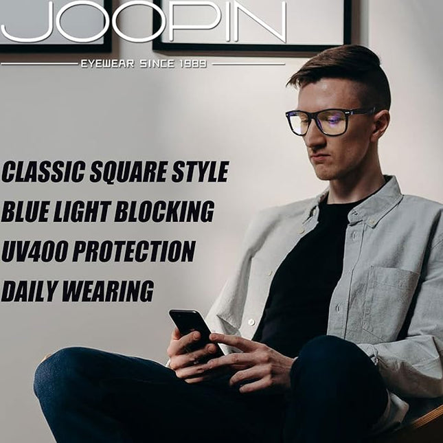 Joopin Square Sunglasses Polarized UV Protection Trendy Designer Sun Glasses Men Women