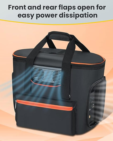 Carrying Bag Compatible with ECOFLOW DELTA 2, Power Station Carrying Bag Compatible with Delta 2, Portable Power Station Carrier Compatible with Eco Flow Delta 2 with Shoulder Strap & Handle