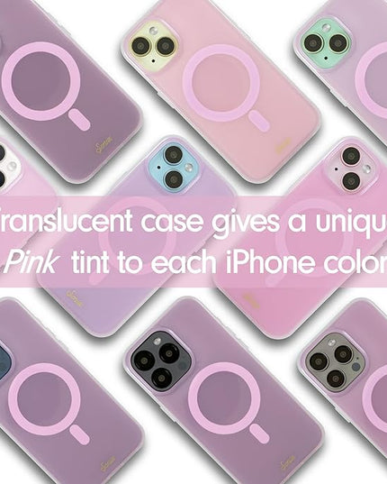 Sonix Case for iPhone 16 | Compatible with MagSafe | 10ft Drop Tested | Jelly Pink