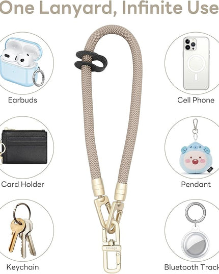 Universal Cell Phone Lanyard Wrist Strap,Phone Bracelet Strap,Phone Charms Strap