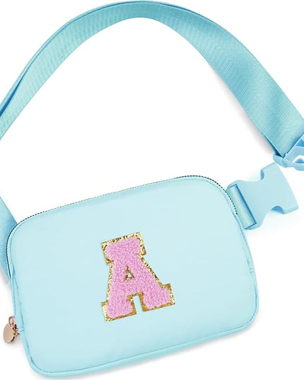 Uygafly Christmas Gifts for Teen Girls Kids - Birthday Gifts for Girls,Friendship Gifts for Women,Friend Birthday Gifts for Women - Fanny Pack Crossbody Bag Belt Bag Cute Trendy Stuff | Blue,A