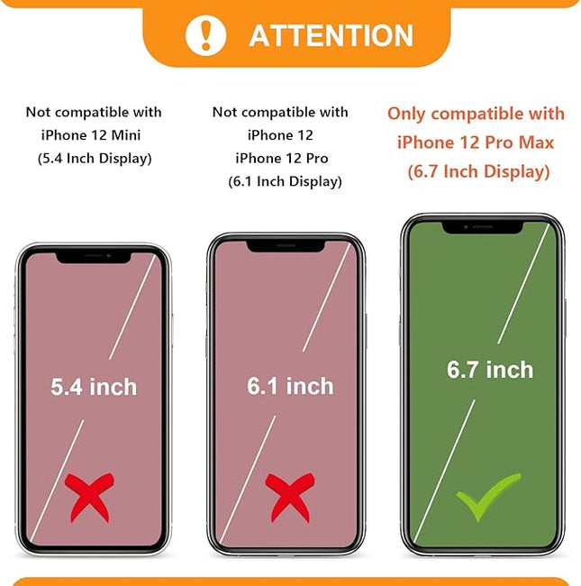 Bocasal Crossbody Wallet Case for iPhone 12 Pro Max with Card Holder,Zipper Card Slot Protector Shockproof Purse Cover with Removable Cross Body Strap 6.7 Inch(Red)