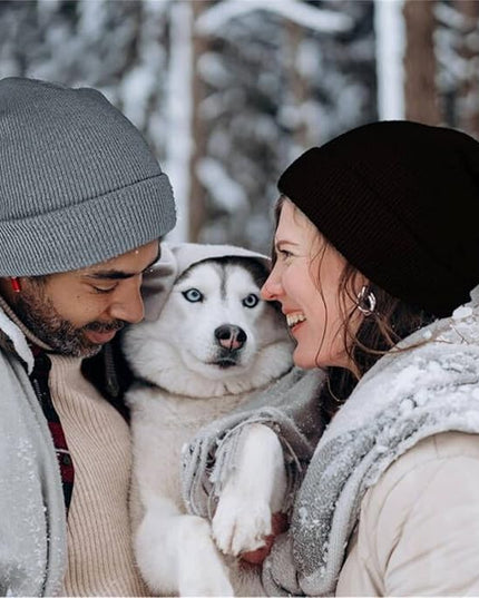 ZOORON 1&2 Pack Beanie for Men Women Slouchy Beanie Hats Winter Knit Caps Soft Ski Hat Unisex