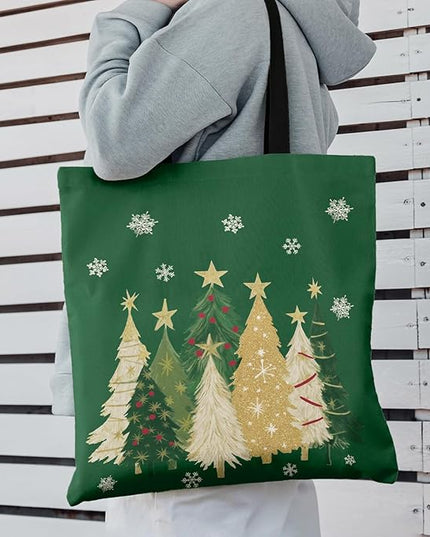 Horaldaily Canvas Tote Bag,Reusable Shoulder Tote Bag for Women Lady Casual Vacation, Shopping, Work, Gym
