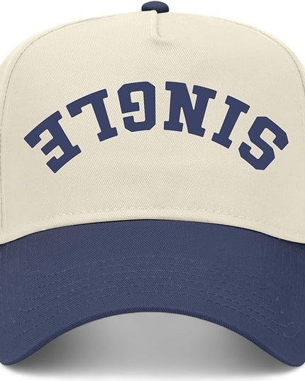 Single Upside Down Hat | Premium Adjustable Snapback Baseball Vintage Trucker Hats for Men & Women