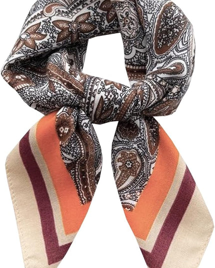 Satin Bandana Headscarf for Women Silky Hair Scarves for Fashion Lightweight