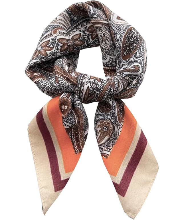 Satin Bandana Headscarf for Women Silky Hair Scarves for Fashion Lightweight