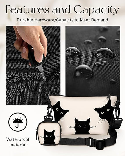 Cute Crossbody Bags for Women - Fashion Design Small Cross Body Bag Cell Phone Purse Wallet Shoulder for Girls