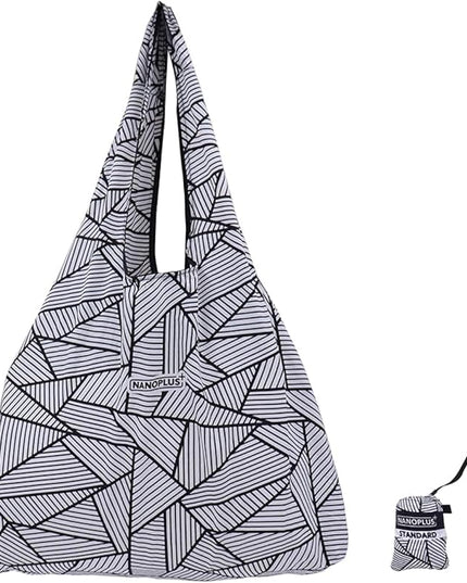 Compact Reusable Grocery Tote Bag – Lightweight, Foldable & Packable Shopping Bag for Travel