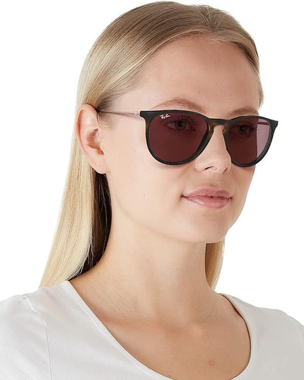 Ray-Ban womens Rb4171 Erika Round Sunglasses