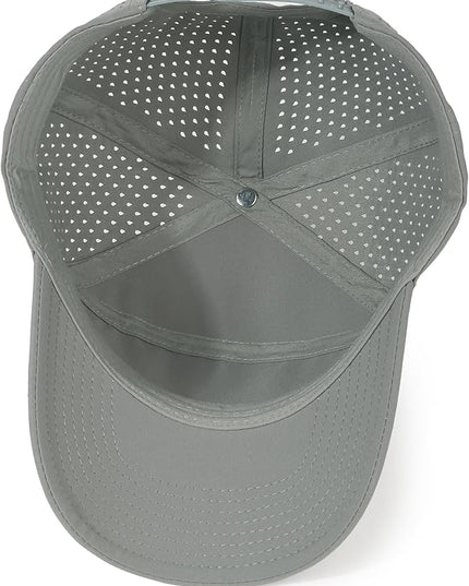HH HOFNEN Quick Dry Baseball Cap Mesh Snapback Hat Sun and Rain Protection Structured Golf Trucker Hats for Men Women