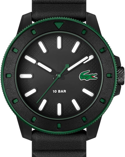 Lacoste.12.12 Scuba Men's 3H Quartz Watch, Silicone Strap - Modern, Classic Timepiece - Gift for Him, 43mm