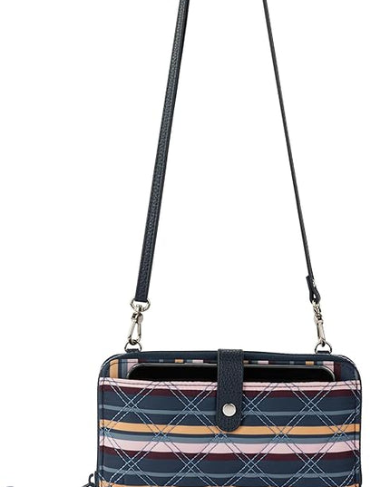 Sakroots Artist Circle Smartphone Crossbody in Coated Canvas, Detachable Wristlet Strap
