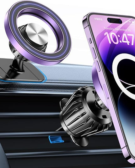 Kaistyle for Magsafe Car Mount【20 Strong Magnets】Magnetic Phone Holder for Car Phone Holder Mount Dash Mounted Holders Cell Phone Holders for Your Car Accessories for Women Men for iPhone 17 16 15 14