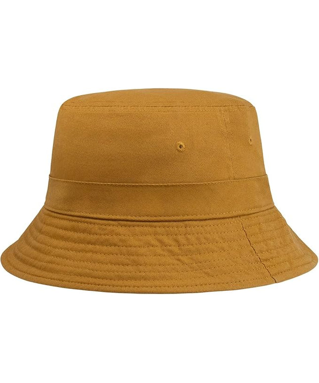 Hot Summer Bucket Hat - Trendy Cotton Sun Hat for Beach, Golf, Fishing - Fun Outdoor Vacation Boonie for Men and Women