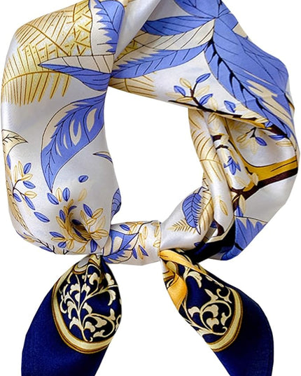 Satin Bandana Headscarf for Women Silky Hair Scarves for Fashion Lightweight