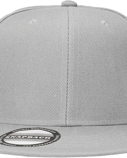 Classic Snapback Hat Cap Hip Hop Style Flat Bill Blank Solid Color Adjustable Size