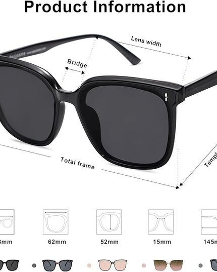 SOJOS Sunglasses for Women Men Vintage Style Shades SJ2157