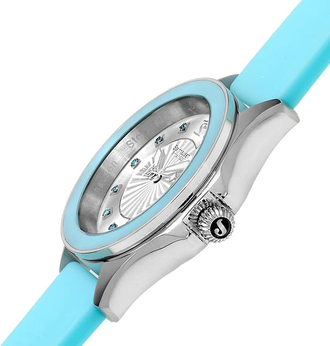 Steinhausen Arbon Collection Stainless Steel Silicone Interchangable Band Women's Watch
