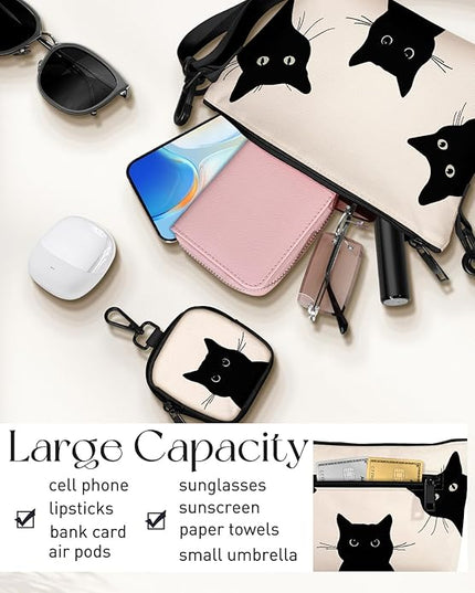 Cute Crossbody Bags for Women - Fashion Design Small Cross Body Bag Cell Phone Purse Wallet Shoulder for Girls