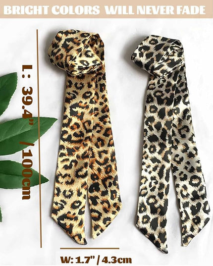 kcctoo 2/6/10Pack Scarf Bags for Women Handbag Scarfs Band Hair Neck Scarves Fashion Gifts